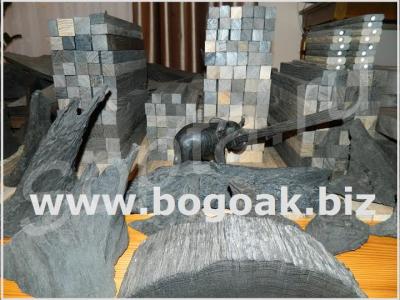    Bog oak.
