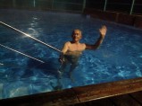 Горячий открытый бассейн с целебной водой в Ильинке, в часе езды от Улан-Удэ. / Улан-Удэ