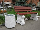 Полусферы, урны, скамейки, вазоны (ЖБИ) / Санкт-Петербург