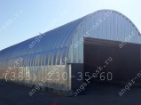 Быстровозводимые бескаркасные арочные ангары / Новосибирск