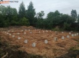 Фундамент на жб сваях для строительства дома, коттеджа / Кострома