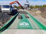 Автомобильные весы на поверхности 80т-18м от АСП / Москва