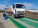 Автомобильные весы на поверхности 80т-18м от АСП / Москва